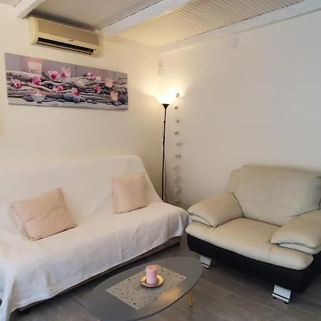 Port T2 58m2 Climatise Avec Terrasse, Parki Lägenhet Fréjus